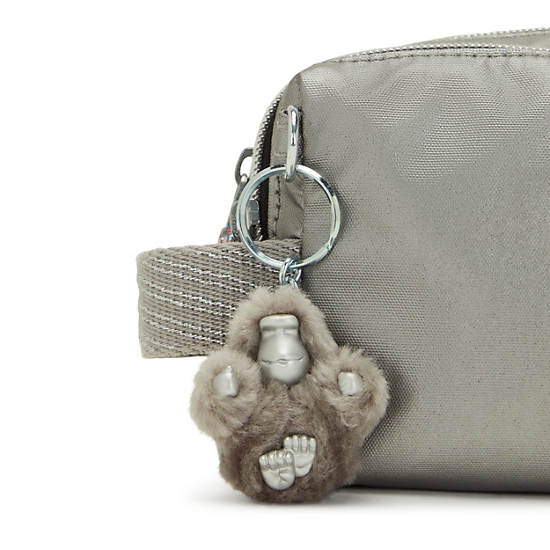 Kipling Garri Pouch Tassen Zilver | België 1319TC